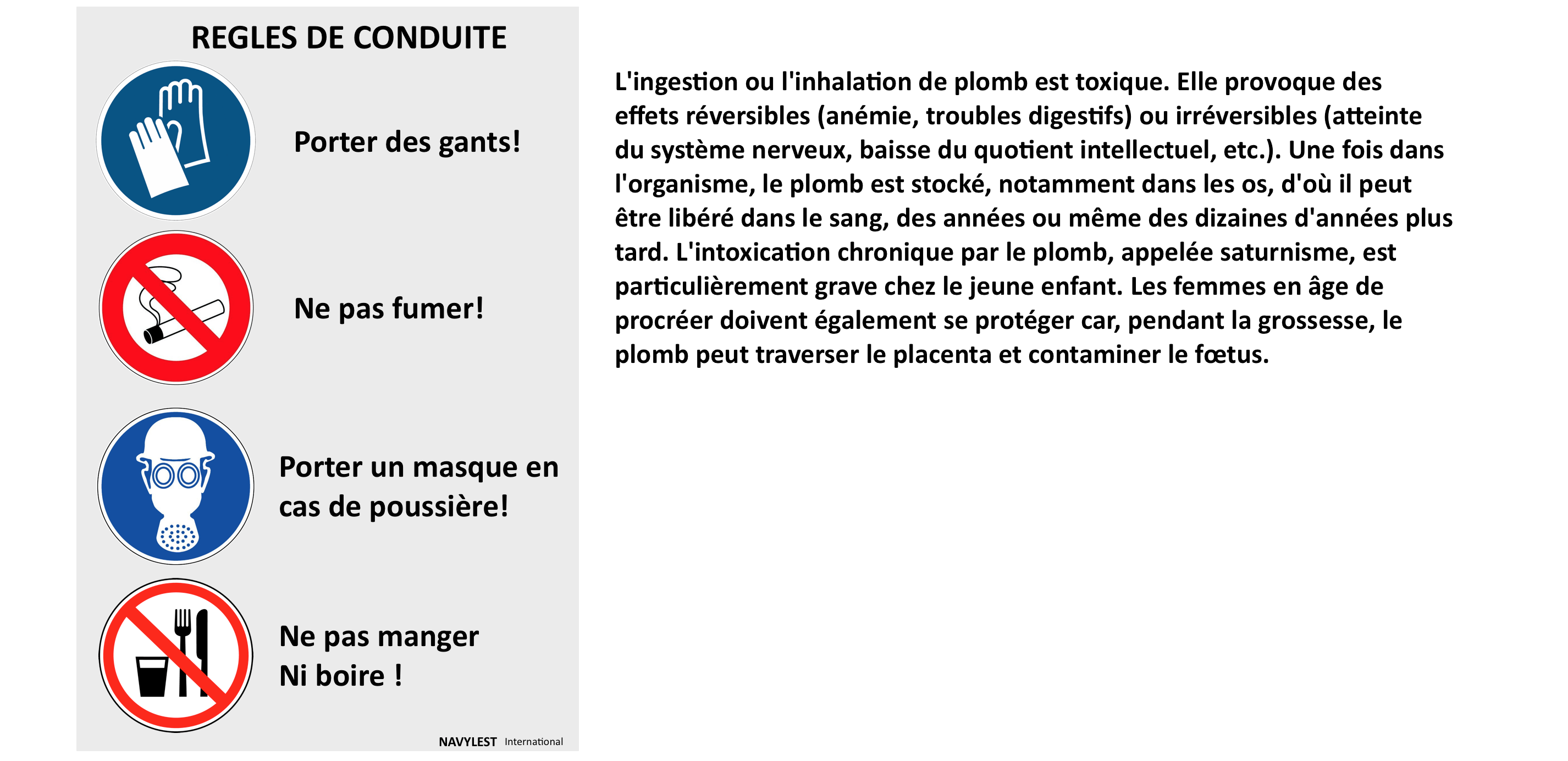 Le plomb : ses propriétés - NAVYLEST - Fonderie de plomb